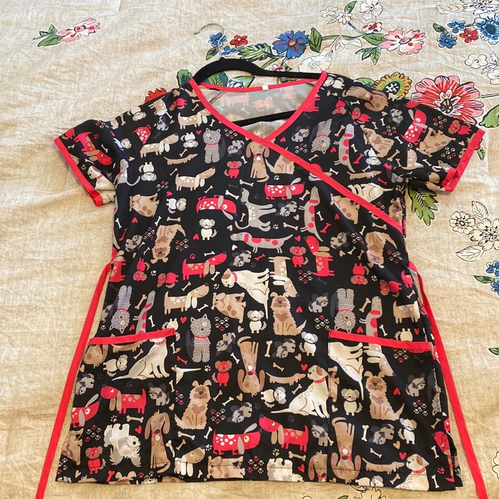 Pediatric doggy scrubs